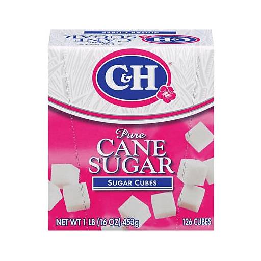 Order C & H Pure Cane Sugar Cubes 1lb food online from Everyday Needs by Gopuff store, Stockton on bringmethat.com