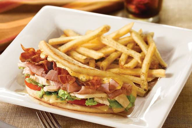 Order Honey Mustard Club Pita food online from Bakers Square Restaurant & Pies store, Palatine on bringmethat.com