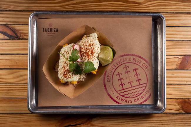 Order Elote food online from Taquiza store, Miami Beach on bringmethat.com