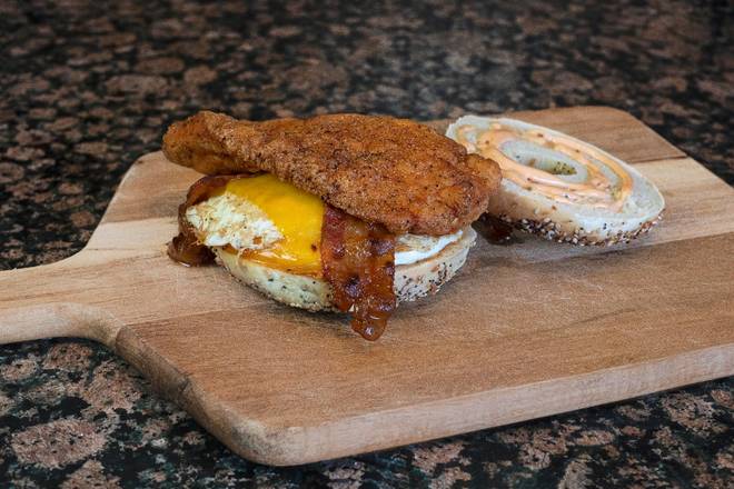 Order The Wake Up Call food online from Bagel Boyz store, Jupiter on bringmethat.com