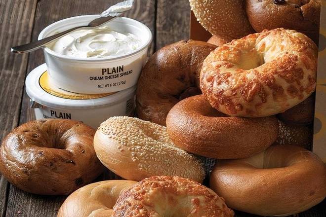 Order Baker's Dozen with Cream Cheese food online from Einstein Bros Bagels store, Palm Harbor on bringmethat.com