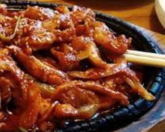 Order Dak Bokum/Spicy Chicken Bulgogi food online from Gangnam Korean Restaurant store, Jacksonville on bringmethat.com