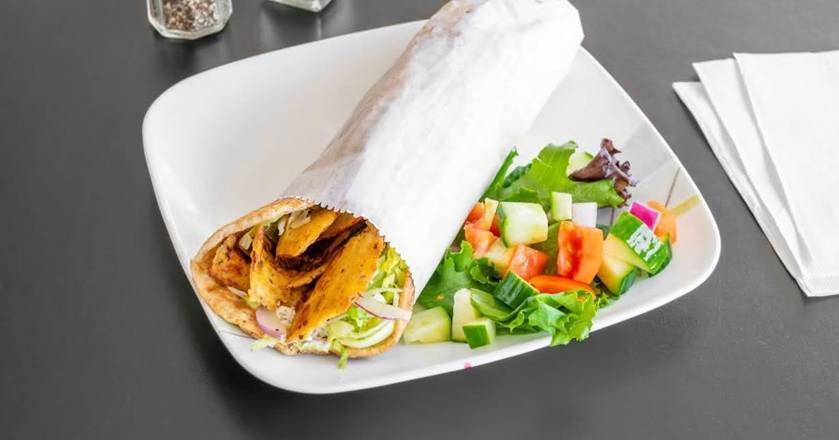 Order Chicken Gyro Pita food online from Habeeb Grill By Pita Grill And Creperie store, Franklin on bringmethat.com