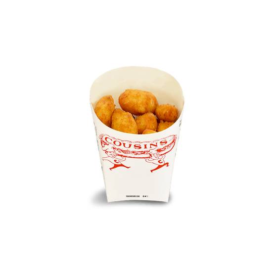 Order Regular Wisconsin Cheese Curds food online from Cousins Subs store, Appleton on bringmethat.com