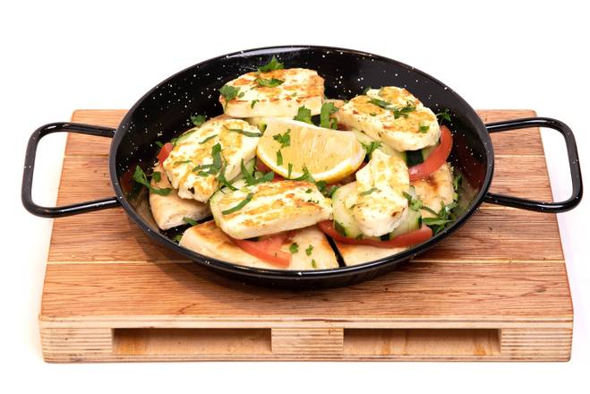 Order Grilled Halloumi food online from Vernon Grille store, New York on bringmethat.com