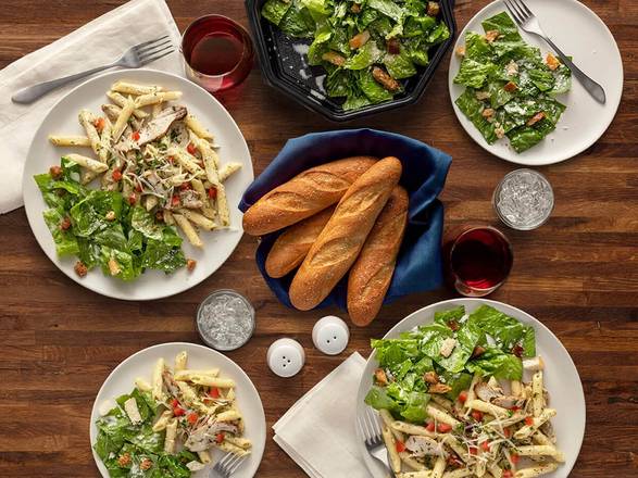 Order Pasta Night for 4 food online from La Madeleine store, Allen on bringmethat.com