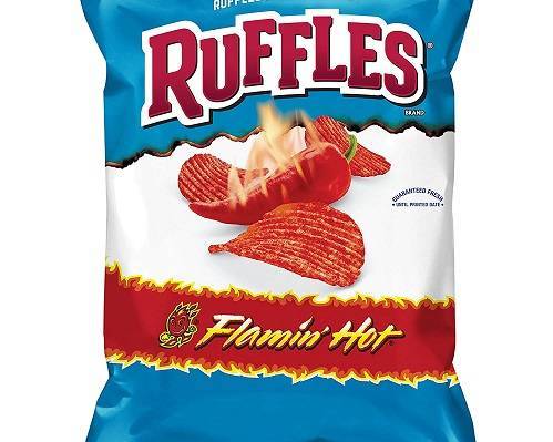 Order Ruffles Flamin' Hot food online from Glenrose Liquor & Mini Mart store, Glendale on bringmethat.com