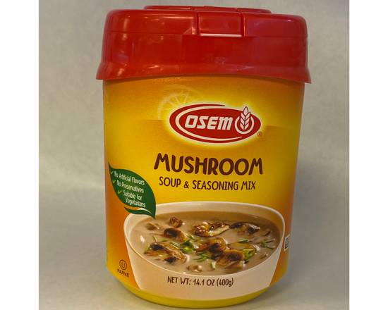 Order Osem Mushroom Soup & Seasoning Mix (14.1 oz) food online from Mr. Kosher store, Encino on bringmethat.com