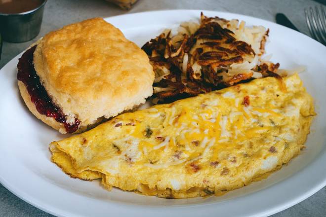 Order Denver Omelet food online from Biscuit House store, Lakewood on bringmethat.com