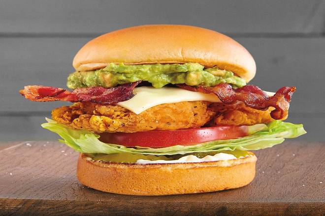 Order Loaded Classic Fried Chicken Sandwich food online from Farmer Boys store, Tulare on bringmethat.com