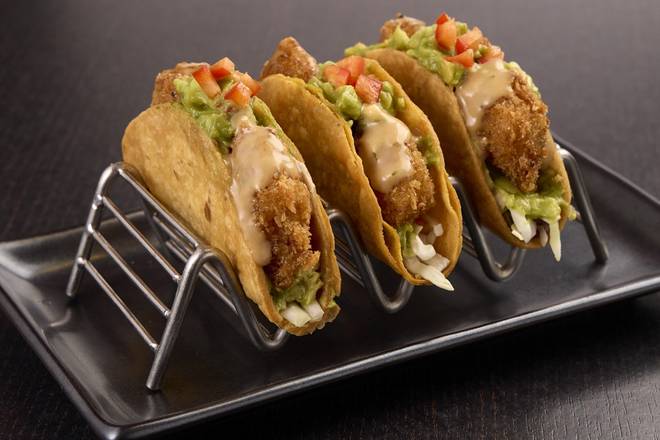 Order “RA”CKIN’ SHRIMP TACOS  food online from RA Sushi Bar store, Las Vegas on bringmethat.com