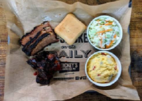 Order Competition Plate food online from Dickey Barbecue Pit store, Orlando on bringmethat.com
