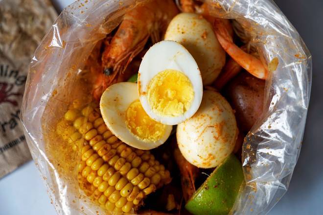 Order Hard Boiled Eggs food online from The Boiling Crab store, South Miami on bringmethat.com
