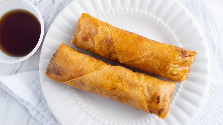 Order Signature Crispy Vegetable Rolls (2 Pcs.) food online from Red Rice Kitchen store, Gainesville on bringmethat.com