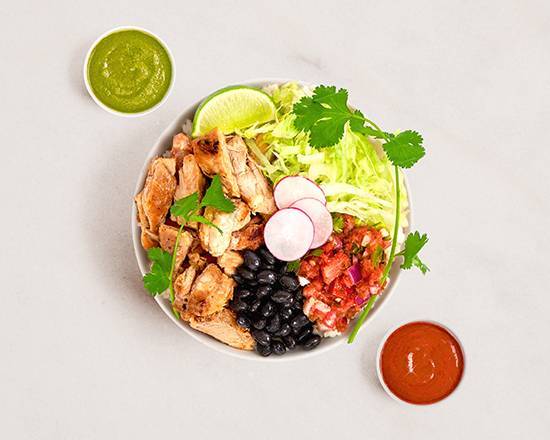 Order Chicken Burrito Bowl food online from Blessed Burrito Bowls store, Sherman Oaks on bringmethat.com