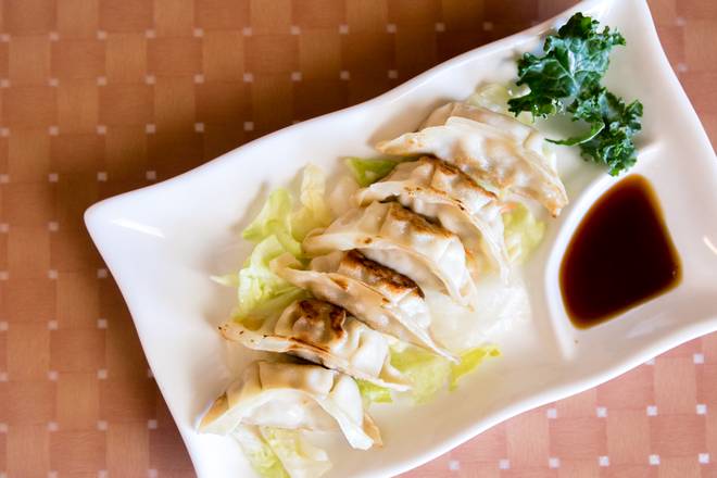 Order Gyoza food online from Fuji Sushi Asian Cuisine store, La Porte on bringmethat.com