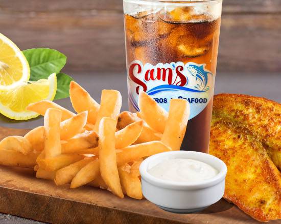 Order #10 Fish food online from Sam Gyro & Seafood store, Saint Petersburg on bringmethat.com