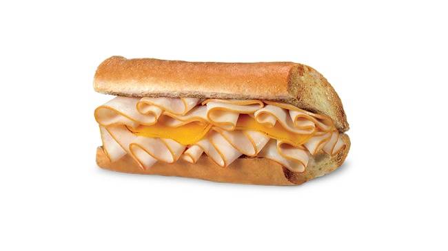 Order Kid's Turkey and Cheese Sub food online from Quiznos Grill store, Denver on bringmethat.com