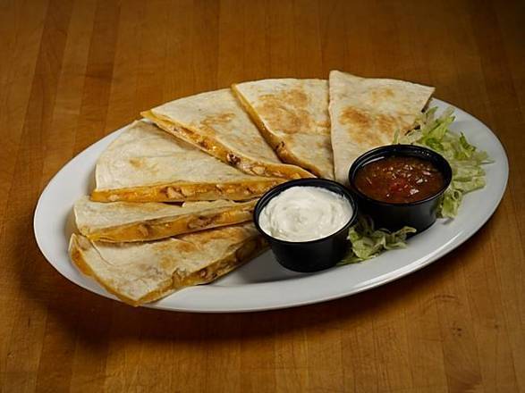 Order Chicken Quesadillas food online from Beef 'O' Brady's store, Columbia on bringmethat.com