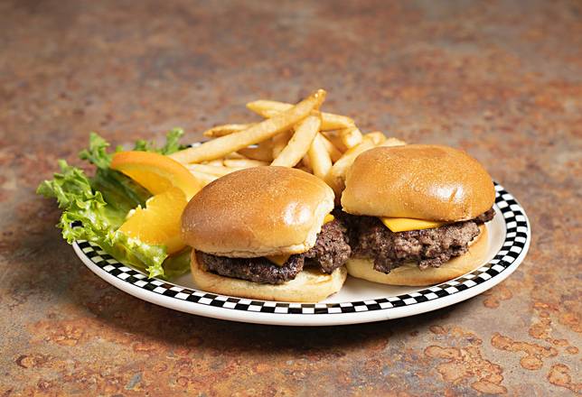 Order Cubs Biscuit Bear’s Burger Sliders** food online from Black Bear Diner store, Woodland on bringmethat.com