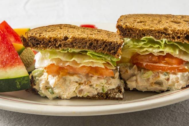 Order Rotisserie Chicken Salad Sandwich food online from Hof Hut store, Torrance on bringmethat.com