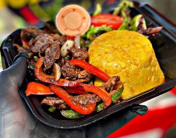 Order Skirt Steak Plate food online from VenPaca Food Truck store, Melbourne on bringmethat.com