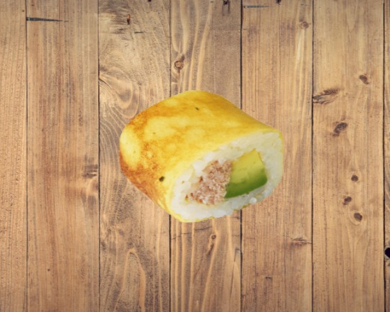 Egg rolls thon cuit avocat