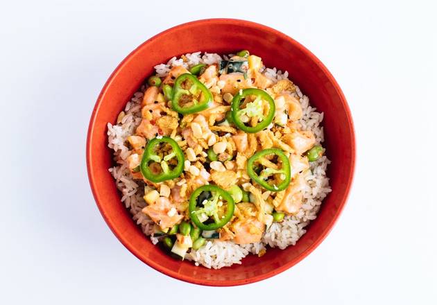 Order Build Your Own Salmon Poke Bowl food online from Tokyo Joe's, Corporate Office store, Highlands Ranch on bringmethat.com