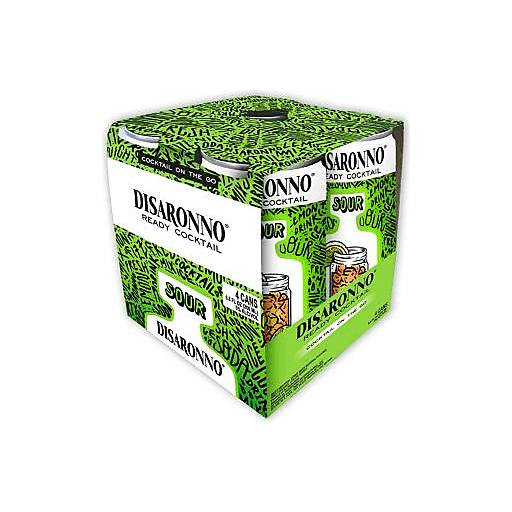 Order Disaronno Sour (4PK 200 ML) 132858 food online from BevMo! store, Anaheim on bringmethat.com