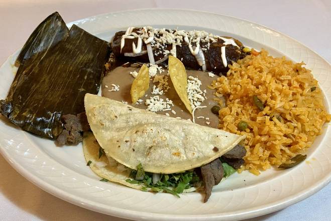 Order Enchilada, Taco y Tamal food online from Mexico Restaurant store, Atlantic City on bringmethat.com
