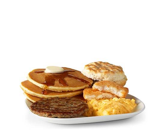 Order Big Breakfast with Hotcakes food online from Mcdonald'S® store, Covington on bringmethat.com