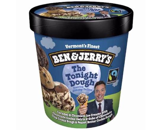 Order Ben & Jerry's The Tonight Dough Pint food online from George's Market store, San Francisco on bringmethat.com