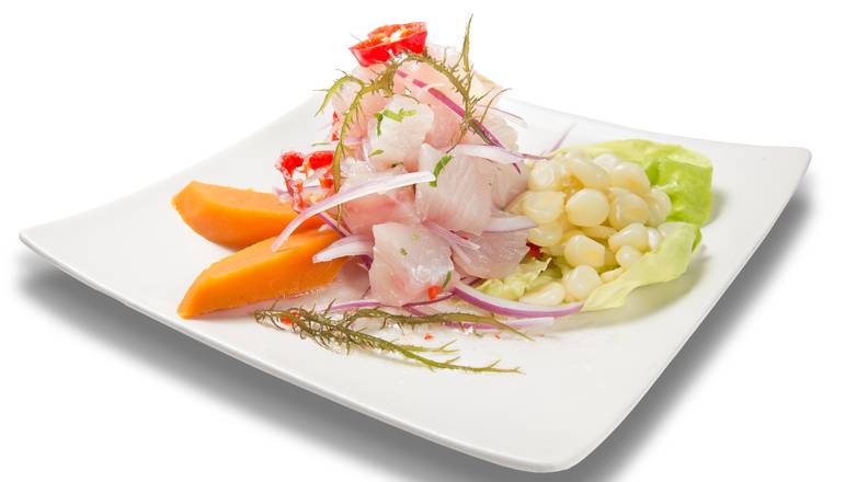Order Ceviche Pescado food online from La Granja store, North Miami Beach on bringmethat.com