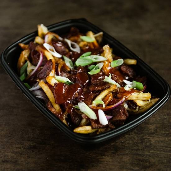 Order BURNT END PORK BELLY FRIES food online from Sullivan store, Omaha on bringmethat.com