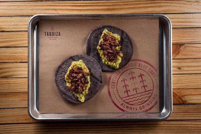 Order Chapulines food online from Taquiza store, Miami Beach on bringmethat.com