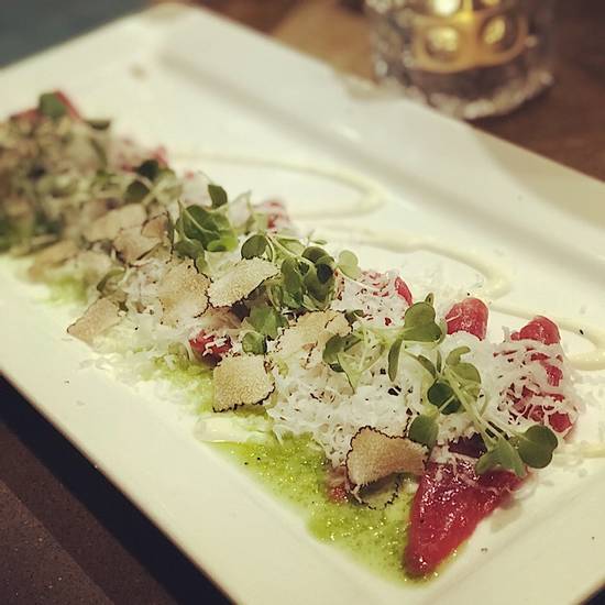 Order K-ZO Style Tuna Carpaccio food online from K-ZO Restaurant store, Culver City on bringmethat.com