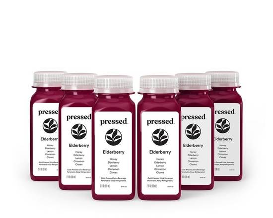 Order Elderberry Shot 6-Pack food online from Pressed store, New York on bringmethat.com