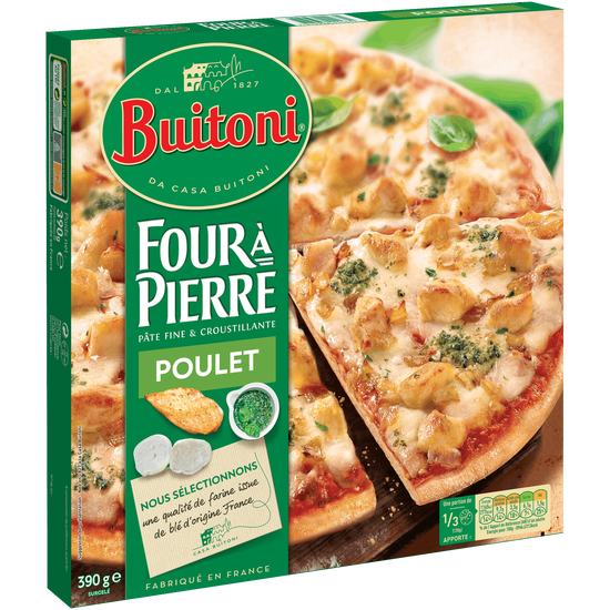 Pizza Poulet 390g