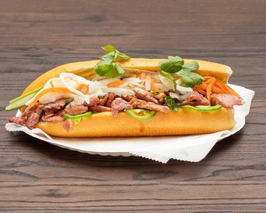Order Thit Nuong - Grilled Pork food online from Banh Mi Kim Lan store, Chantilly on bringmethat.com