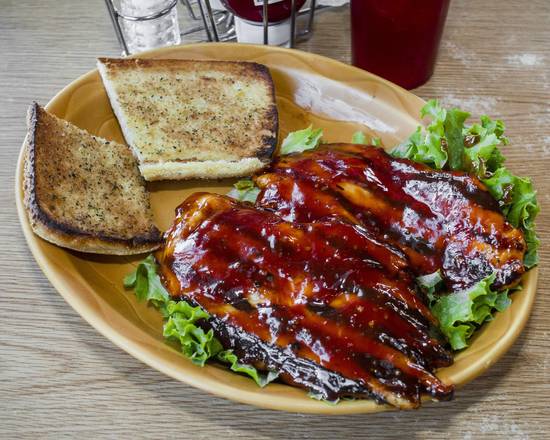 Order Grilled Chicken Platter (Full) food online from Cubby's BBQ store, Hackensack on bringmethat.com