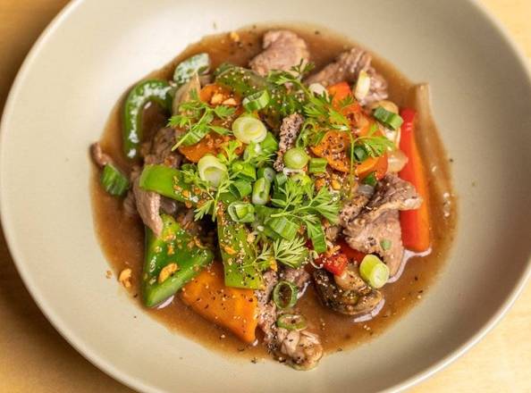 Order Pepper Steak food online from Sea Thai Restaurant store, Orlando on bringmethat.com