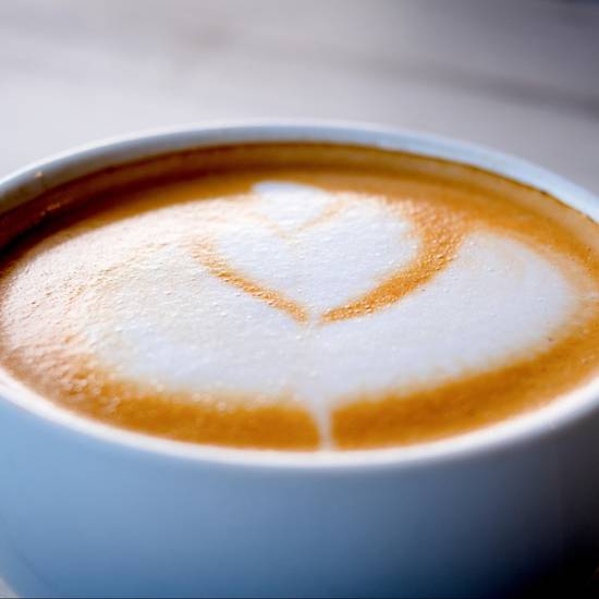 Order Hazenut Latte food online from The Great Room Cafe store, Redondo Beach on bringmethat.com