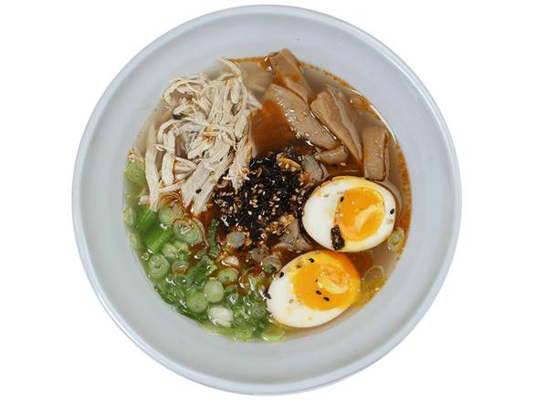 Order Spicy Chicken Ramen food online from Wooden Ladle store, Oldsmar on bringmethat.com