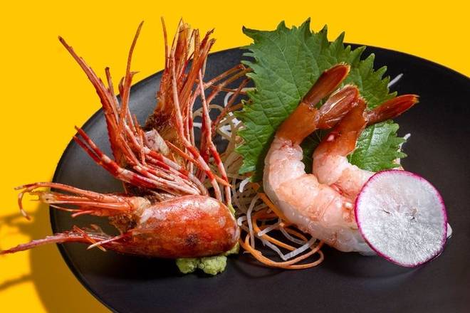 Order *SWEET  SHRIMP SASHIMI  (2PCS) food online from Moshi Moshi store, Miami on bringmethat.com