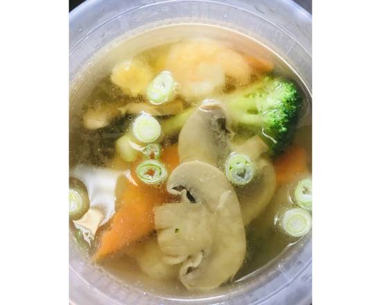 Order Shrimp with Vegetable Soup food online from New Golden House store, Philadelphia on bringmethat.com