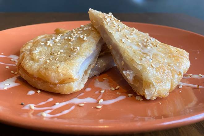 Order Sweet Taro Roti food online from Charm Thai Restaurant store, Silver Spring on bringmethat.com
