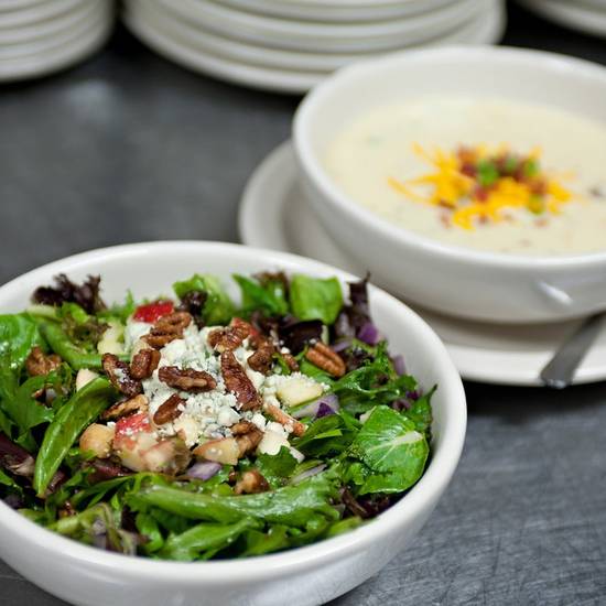 Order SOUP & SALAD COMBO food online from 54th Street Grill and Bar store, Saint Joseph on bringmethat.com