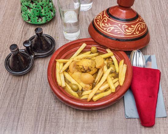 Tajine Poulet Olive Citron