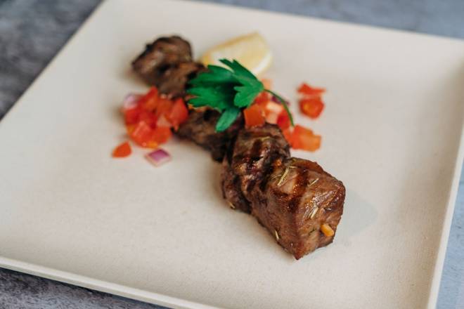 Order Lamb Skewer food online from The Great Greek Mediterranean Grill store, Westminster on bringmethat.com