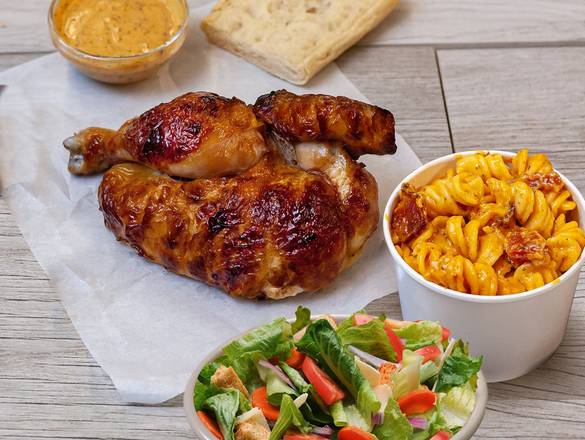 Order Half Rotisserie Chicken Meal food online from Rotisserie Roast store, St Petersburg on bringmethat.com